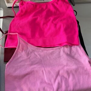 Women's Ribbed Bralette / short top